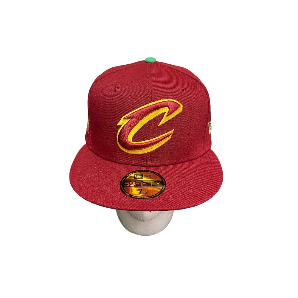 New Era 59FIFTY Cleveland Cavaliers Hat Cap Fitted 7 1/2 Hot Sauce Collection